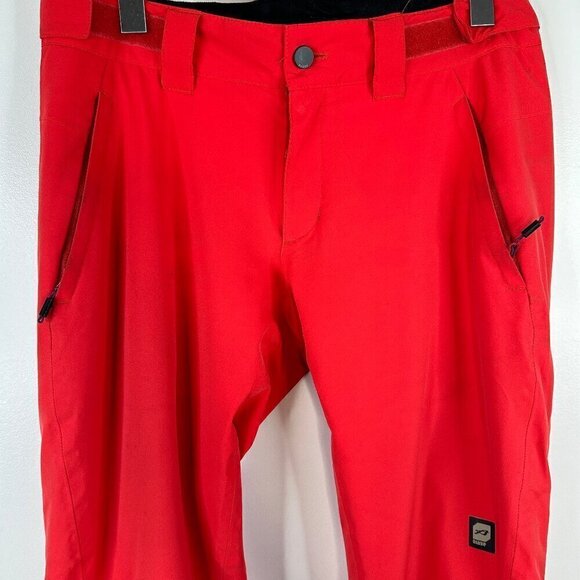 ORAGE  Womens Fitted Multi Pocket Snowpants Ski Pant  Bright Red Size Small - Picture 3 of 9